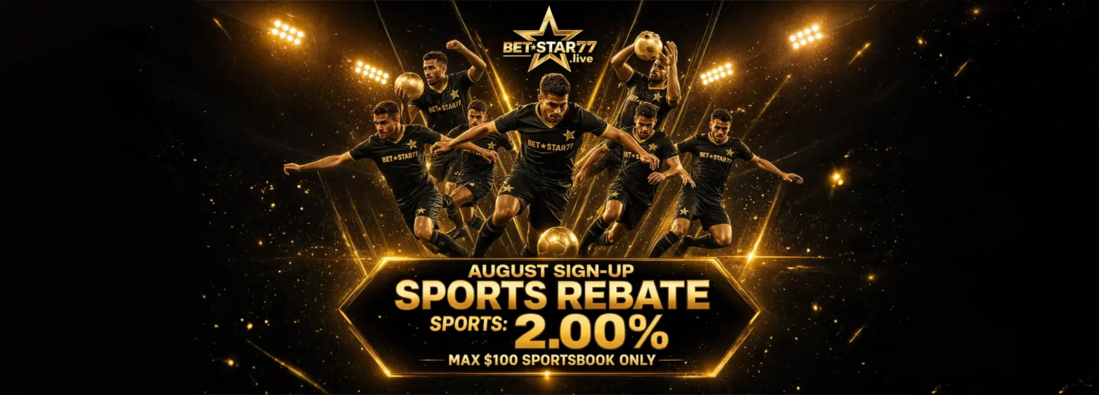 August Sign-Up Sports Rebate 2%